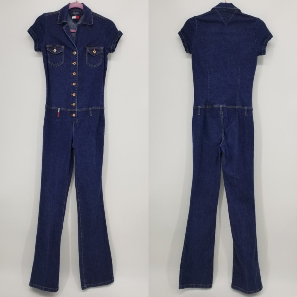 Vintage 90's Tommy Hilfiger Denim Jumpsuit